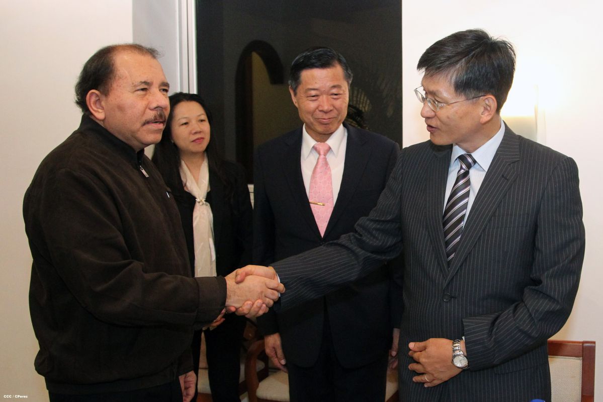 Presidente Daniel se reúne con auditor general de China-Taiwán, Sr. Ching-Long Lin