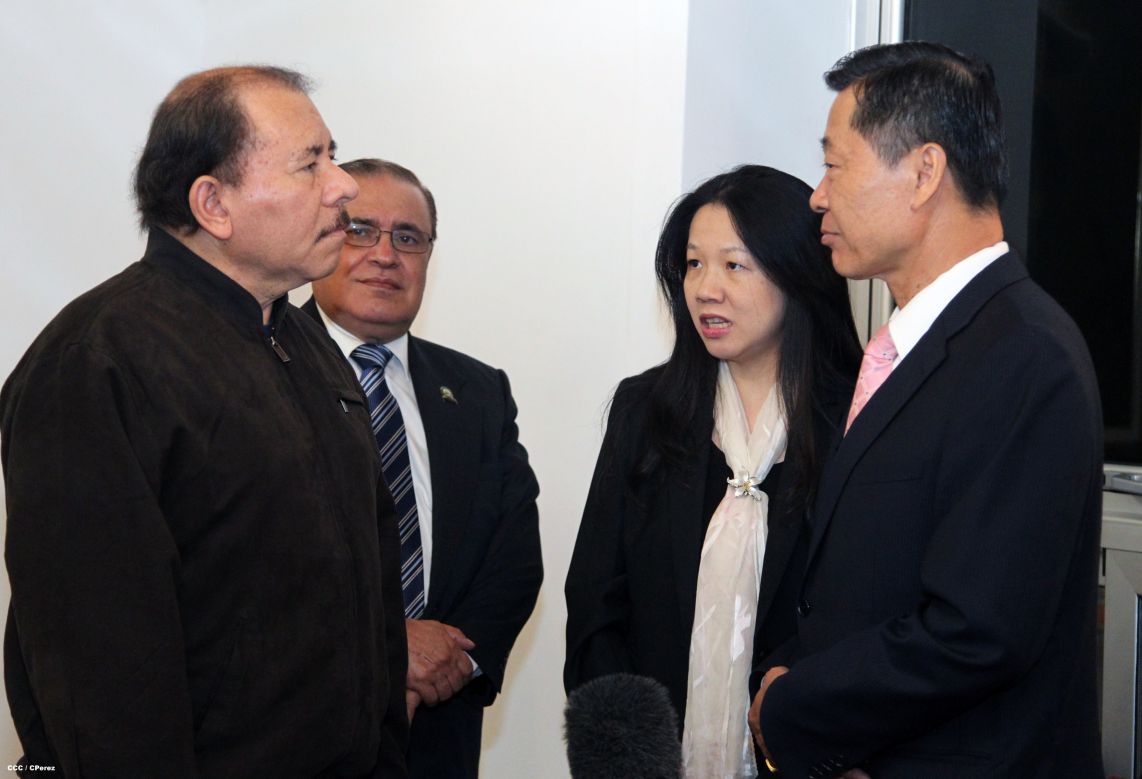 Presidente Daniel se reúne con auditor general de China-Taiwán, Sr. Ching-Long Lin