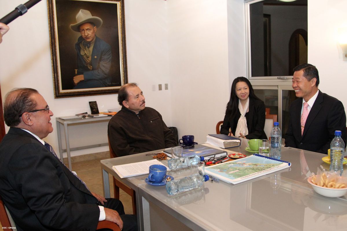 Presidente Daniel se reúne con auditor general de China-Taiwán, Sr. Ching-Long Lin