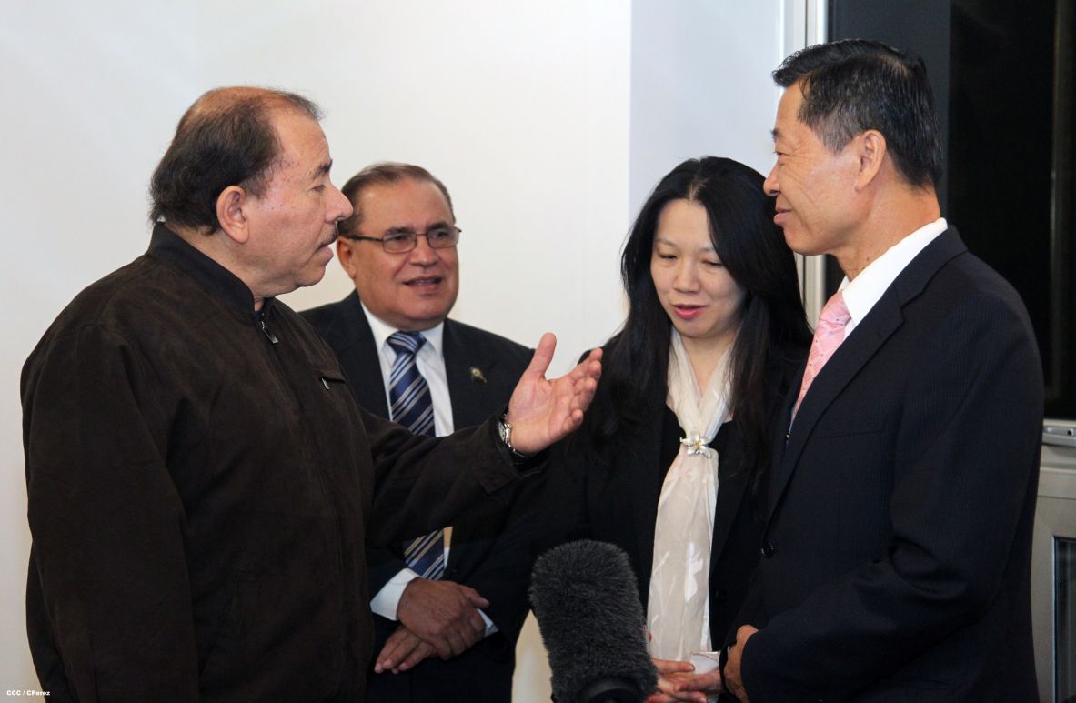 Presidente Daniel se reúne con auditor general de China-Taiwán, Sr. Ching-Long Lin