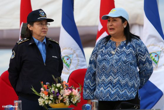 Presidente Daniel y Compañera Rosario encabezan acto del 36 aniversario de constitución de la Fuerza Aérea del Ejército de Nicaragua