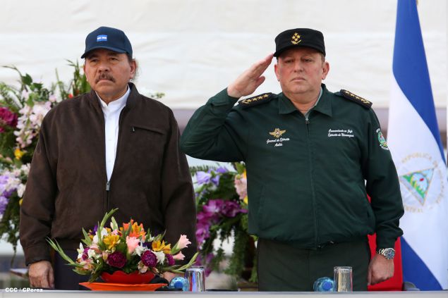 Presidente Daniel y Compañera Rosario encabezan acto del 36 aniversario de constitución de la Fuerza Aérea del Ejército de Nicaragua