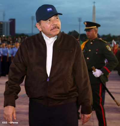 Presidente Daniel y Compañera Rosario encabezan acto del 36 aniversario de constitución de la Fuerza Aérea del Ejército de Nicaragua