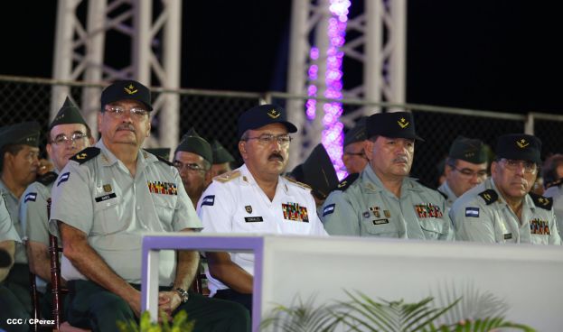 Presidente Daniel y Compañera Rosario encabezan acto del 36 aniversario de constitución de la Fuerza Aérea del Ejército de Nicaragua