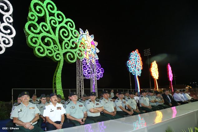 Presidente Daniel y Compañera Rosario encabezan acto del 36 aniversario de constitución de la Fuerza Aérea del Ejército de Nicaragua