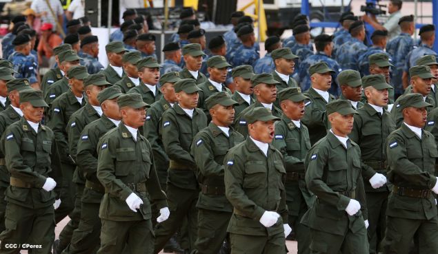 Presidente Daniel y Compañera Rosario encabezan acto del 36 aniversario de constitución de la Fuerza Aérea del Ejército de Nicaragua