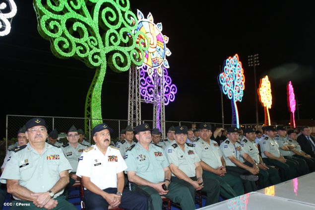 Presidente Daniel y Compañera Rosario encabezan acto del 36 aniversario de constitución de la Fuerza Aérea del Ejército de Nicaragua