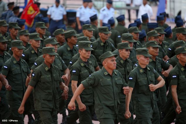 Presidente Daniel y Compañera Rosario encabezan acto del 36 aniversario de constitución de la Fuerza Aérea del Ejército de Nicaragua
