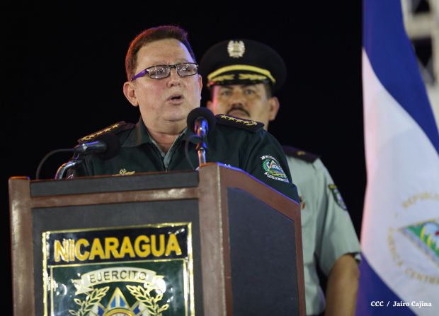 Presidente Daniel y Compañera Rosario encabezan acto del 36 aniversario de constitución de la Fuerza Aérea del Ejército de Nicaragua