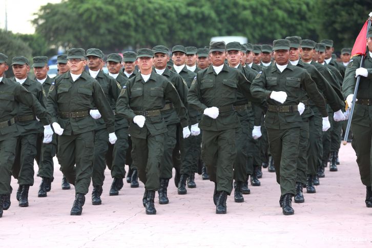 Presidente Daniel y Compañera Rosario encabezan acto del 36 aniversario de constitución de la Fuerza Aérea del Ejército de Nicaragua