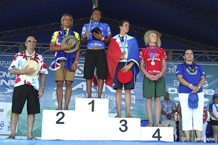 Final Mundial Surf Junio en Playa Jiquiliste