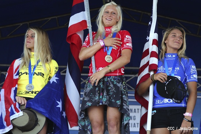 Final Mundial Surf Junio en Playa Jiquiliste