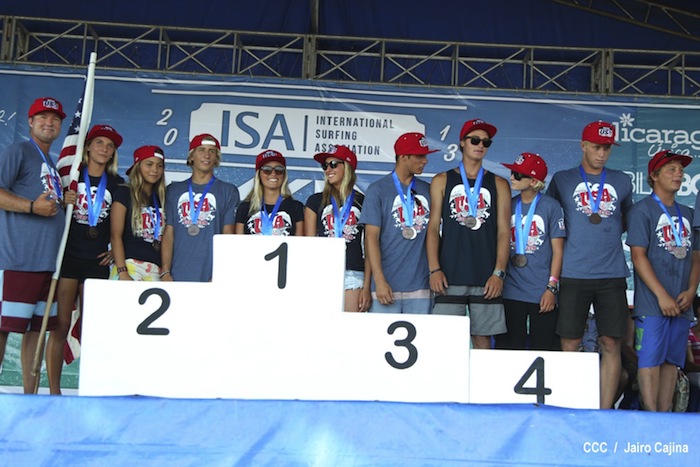 Final Mundial Surf Junio en Playa Jiquiliste