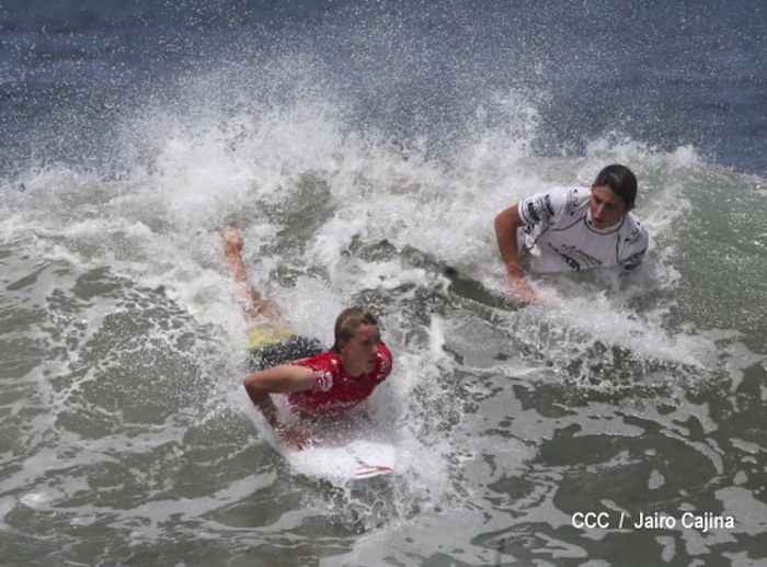 Final Mundial Surf Junio en Playa Jiquiliste