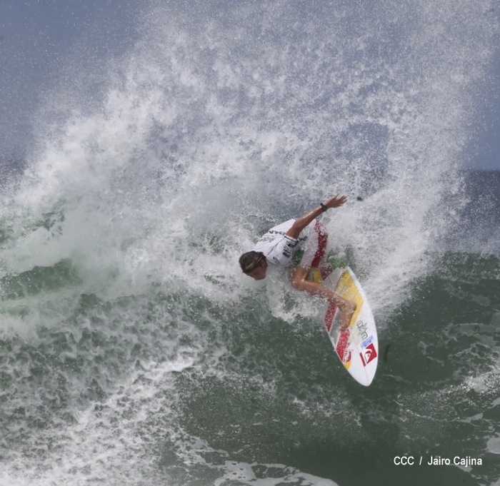 Final Mundial Surf Junio en Playa Jiquiliste