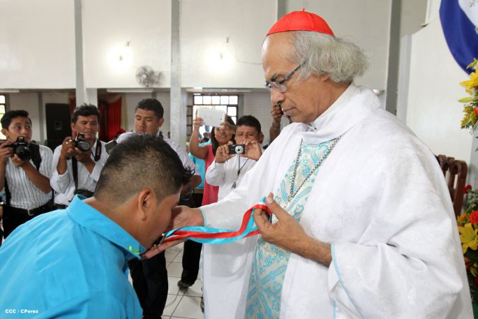 Fieles de Masaya festejan la Asunción de María