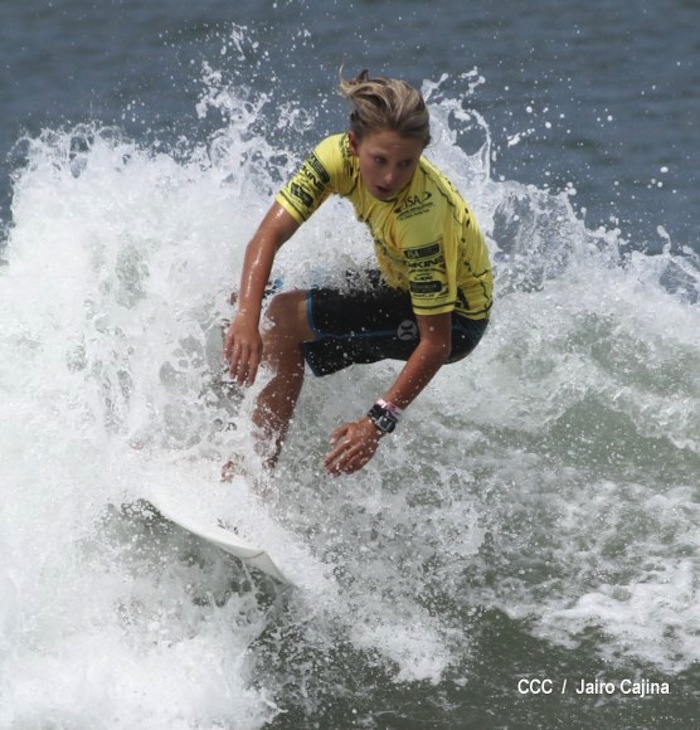 Final Mundial Surf Junio en Playa Jiquiliste