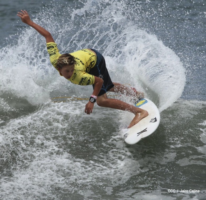 Final Mundial Surf Junio en Playa Jiquiliste