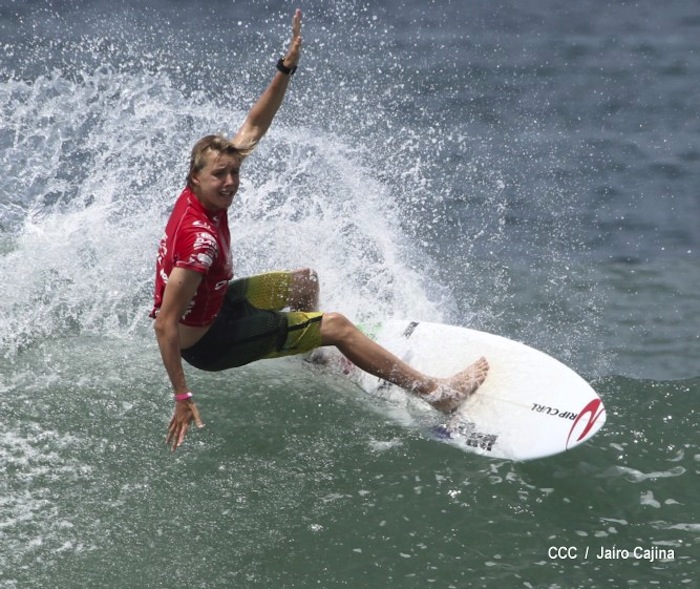 Final Mundial Surf Junio en Playa Jiquiliste