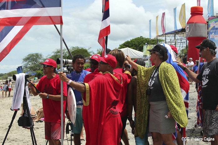 Final Mundial Surf Junio en Playa Jiquiliste