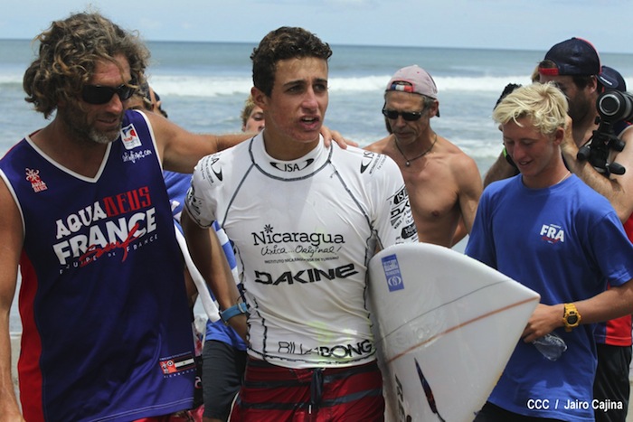 Final Mundial Surf Junio en Playa Jiquiliste