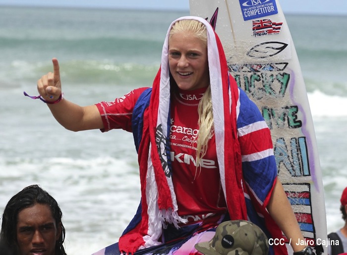 Final Mundial Surf Junio en Playa Jiquiliste