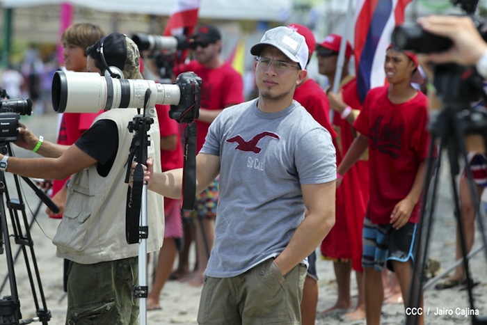 Final Mundial Surf Junio en Playa Jiquiliste