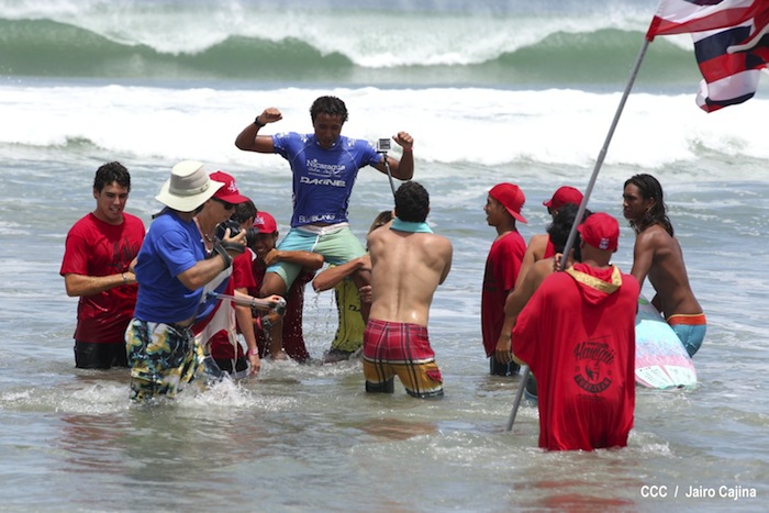 Final Mundial Surf Junio en Playa Jiquiliste