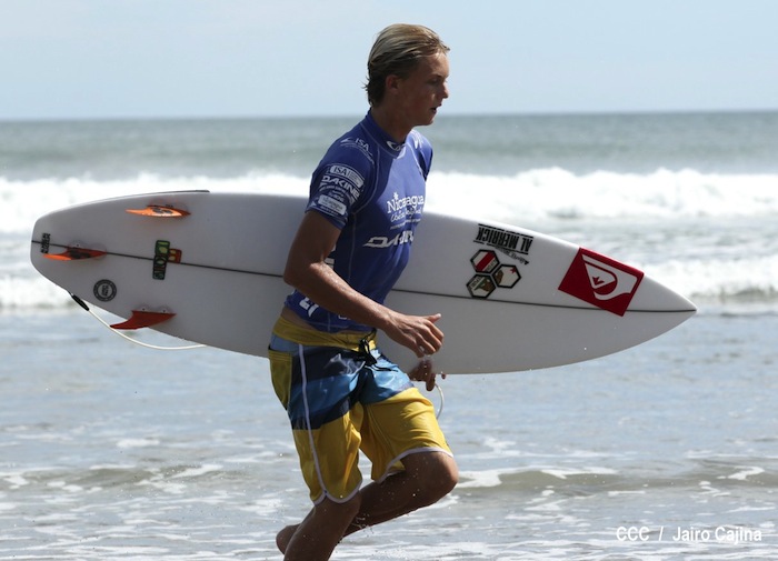 Final Mundial Surf Junio en Playa Jiquiliste