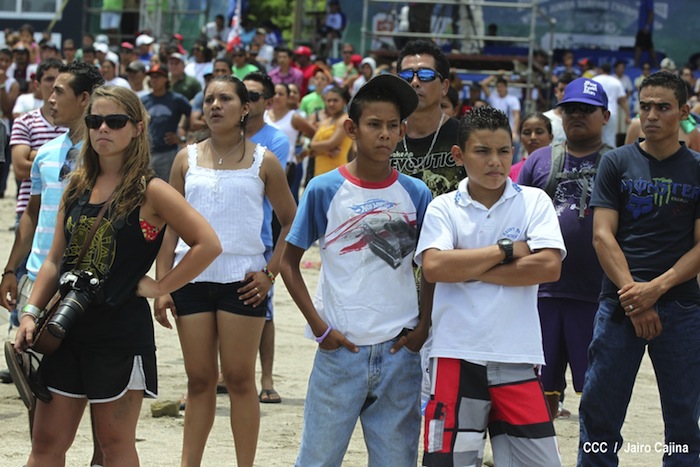 Final Mundial Surf Junio en Playa Jiquiliste