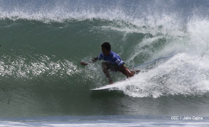 Final Mundial Surf Junio en Playa Jiquiliste