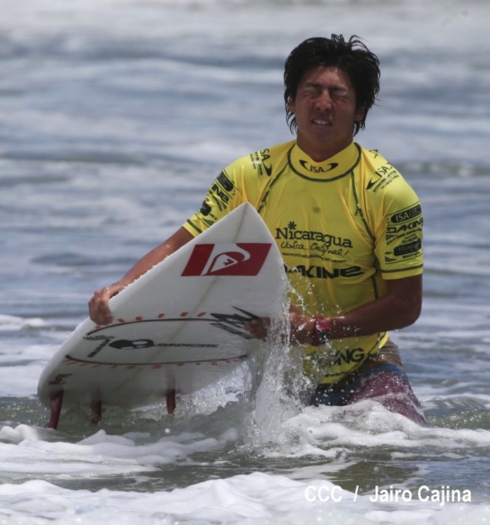 Final Mundial Surf Junio en Playa Jiquiliste