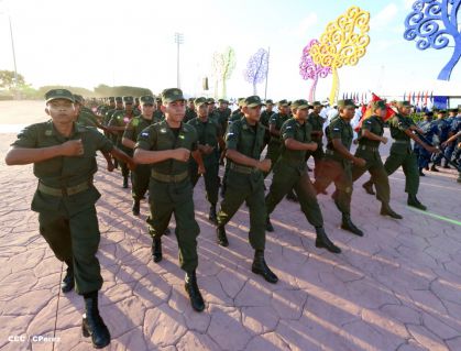 Presidente Daniel reconoce labor de la Fuerza Naval en su 35 aniversario