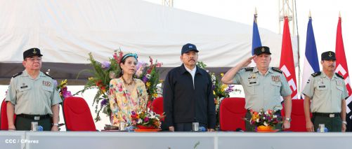 Presidente Daniel reconoce labor de la Fuerza Naval en su 35 aniversario