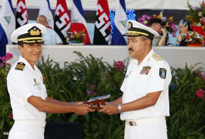 Presidente Daniel reconoce labor de la Fuerza Naval en su 35 aniversario