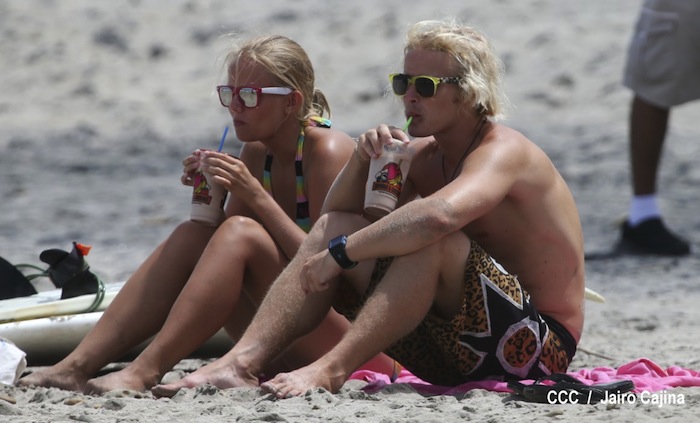 Final Mundial Surf Junio en Playa Jiquiliste