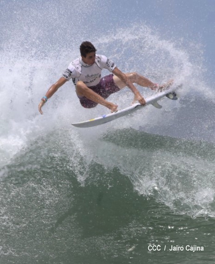 Final Mundial Surf Junio en Playa Jiquiliste