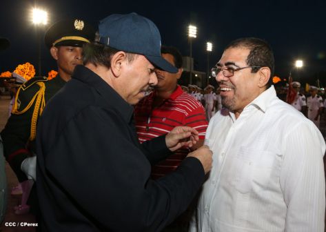 Presidente Daniel reconoce labor de la Fuerza Naval en su 35 aniversario