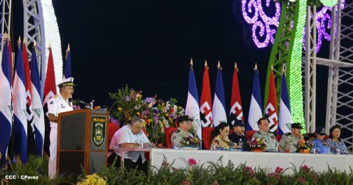 Presidente Daniel reconoce labor de la Fuerza Naval en su 35 aniversario