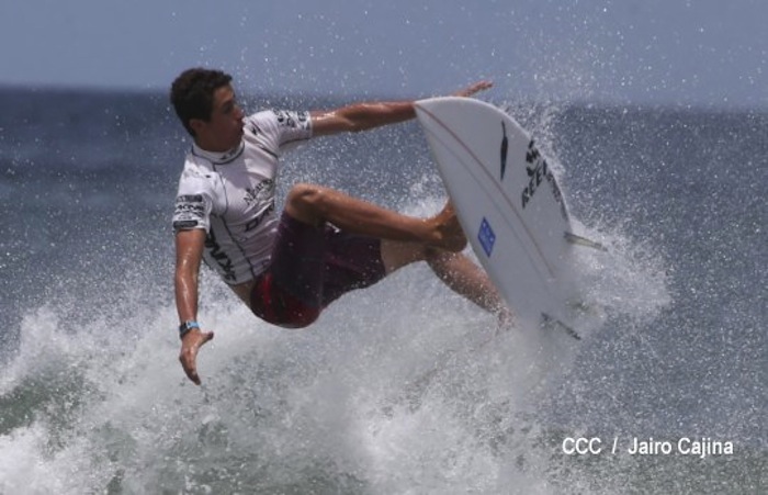 Final Mundial Surf Junio en Playa Jiquiliste