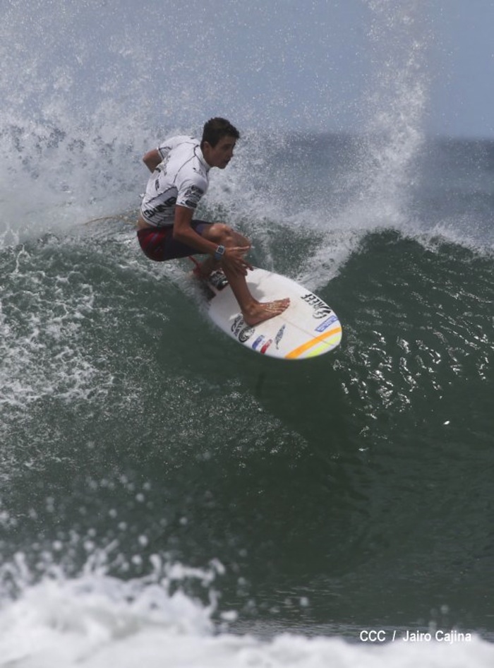 Final Mundial Surf Junio en Playa Jiquiliste