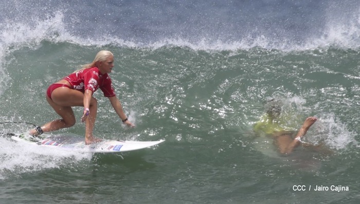 Final Mundial Surf Junio en Playa Jiquiliste