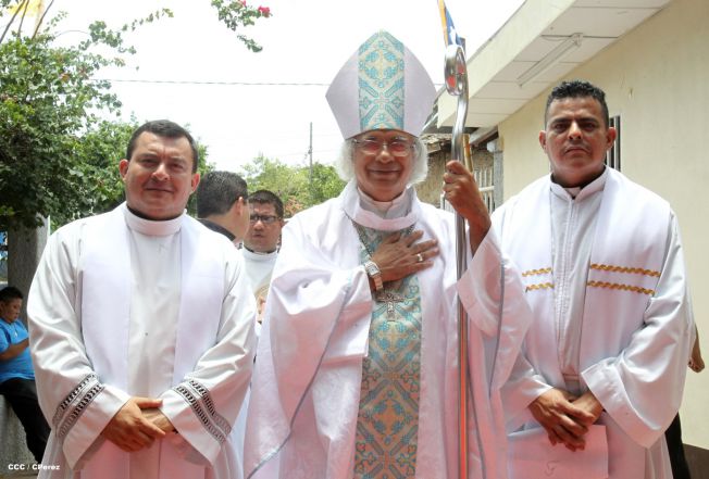 Fieles de Masaya festejan la Asunción de María