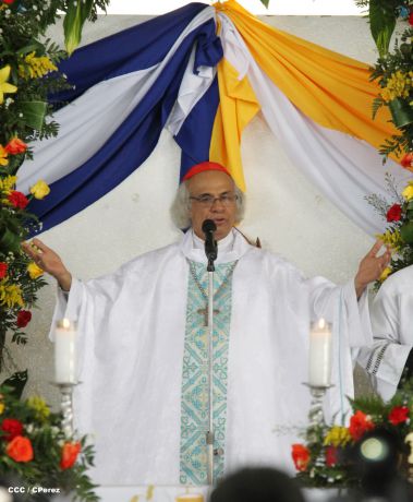 Fieles de Masaya festejan la Asunción de María
