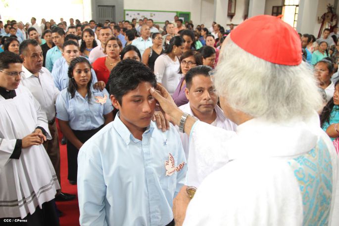 Fieles de Masaya festejan la Asunción de María