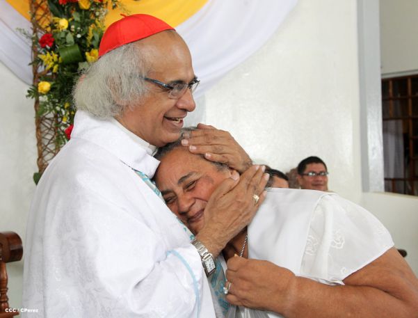 Fieles de Masaya festejan la Asunción de María