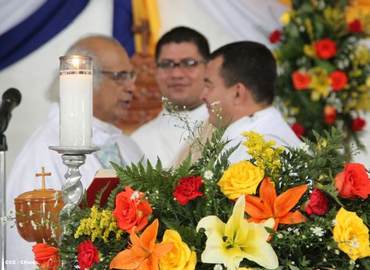 Fieles de Masaya festejan la Asunción de María
