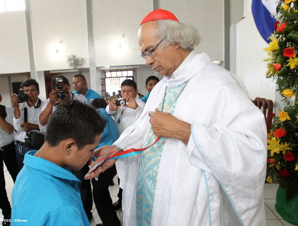 Fieles de Masaya festejan la Asunción de María