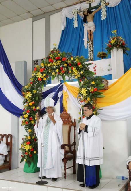 Fieles de Masaya festejan la Asunción de María