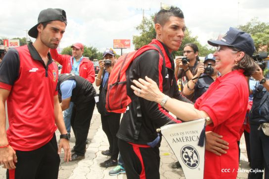 Comisionada Aminta Granera recibe al equipo del Walter Ferreti